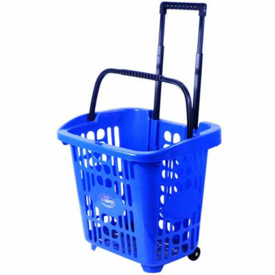 Keranjang Belanja Plastik Tarik & Jinjing Shinpo Flamingo SIP 341 | Raja Rak Supermarket