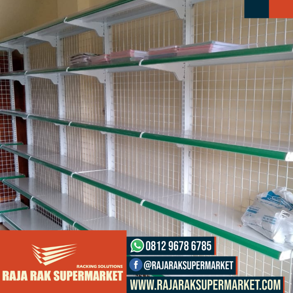 RAK GONDOLA MINIMARKET TIPE RR-150 (BEST SELLER) STANDAR RAK INDOMARET | RAJA RAK SUPERMARKET