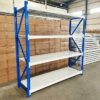 RAK GUDANG LIGHT DUTY TIPE RR-250 T.200 CM, 4 LEVEL SHELVING (Load 250 Kg/Level) | RAJA RAK SUPERMARKET | KIRIM KE SELURUH INDONESIA
