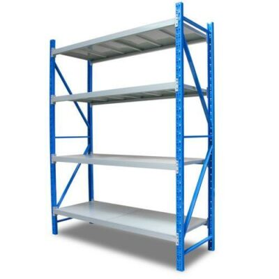 RAK GUDANG LIGHT DUTY TIPE RR-250 T.200 CM, 4 LEVEL SHELVING (Load 250 Kg/Level) | RAJA RAK SUPERMARKET | KIRIM KE SELURUH INDONESIA