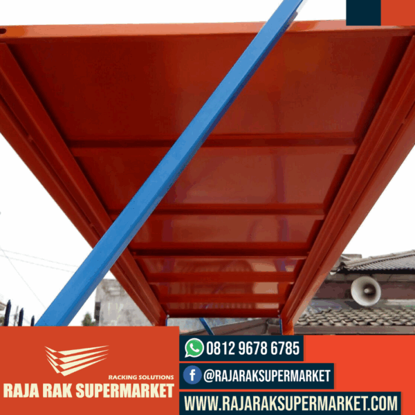 RAK GUDANG MEDIUM DUTY TIPE AZ-500 KAPASITAS 500 KG / LEVEL, TINGGI 200 CM s/d 600 CM, MEDIUM RACKING - RAJA RAK