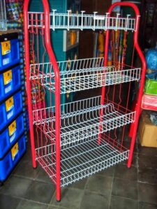 Rak Piring Master 4 Susun R04 : Solusi rak piring yang kokoh, anti karat, dan praktis untuk dapur rumah, warung makan, hingga kebutuhan display di toko