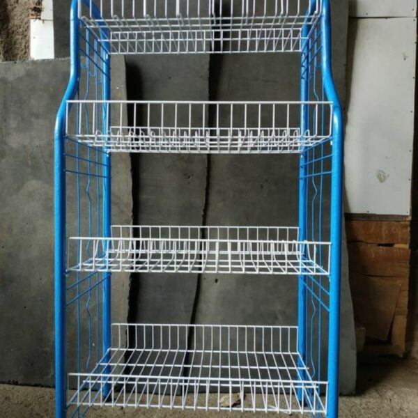 Rak Piring Master 4 Susun R04 : Solusi rak piring yang kokoh, anti karat, dan praktis untuk dapur rumah, warung makan, hingga kebutuhan display di toko