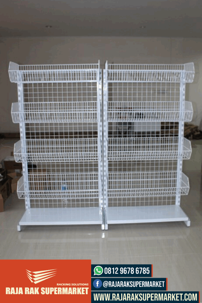 RAK TOKO SEMBAKO GONDOLA KERANJANG TIPE RR-13 RAJARAK
