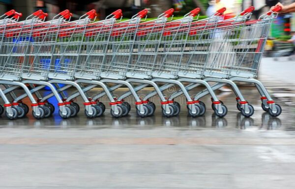 TROLI BELANJA SUPERMARKET 100 LITER TIPE TS-100L RAJARAK | TROLLY - TROLLEY SHOPPING TOKO RETAIL | JUAL KE SELURUH INDONESIA
