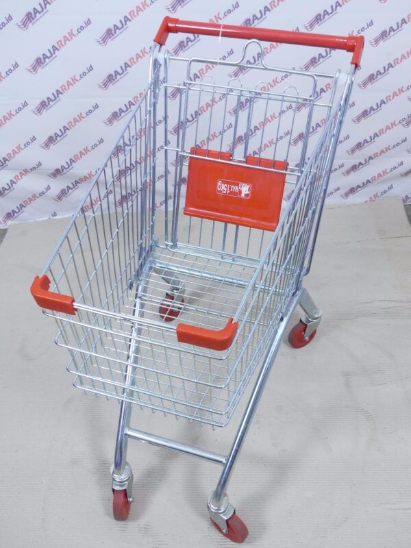 TROLLEY MINIMARKET SUPERMARKET 60 LITER TIPE TS-60L RAJA RAK, JUAL KE SELURUH INDONESIA
