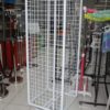 RAK PUTAR DISPLAY AKSESORIS / MERCHANDISE 4 SISI BESAR, WARNA PUTIH, UKURAN 50x50x130 CM
