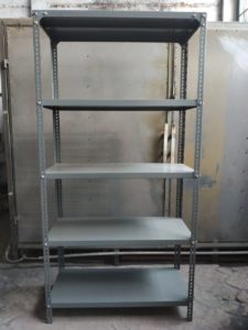 RAK BESI SIKU LUBANG 5 SUSUN SERBAGUNA TIPE RK‑01 (UKURAN & WARNA CUSTOM) | UKURAN 100×30×200 cm · 100×35×200 cm · 100×40×200 cm · 100×50×200 cm · 100×60×200 cm | KIRIM KE SELURUH INDONESIA