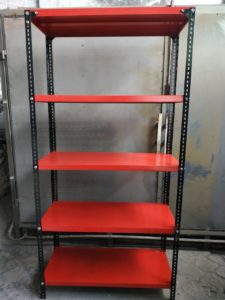 RAK BESI SIKU LUBANG 5 SUSUN SERBAGUNA TIPE RK‑01 (UKURAN & WARNA CUSTOM) | UKURAN 100×30×200 cm · 100×35×200 cm · 100×40×200 cm · 100×50×200 cm · 100×60×200 cm | KIRIM KE SELURUH INDONESIA