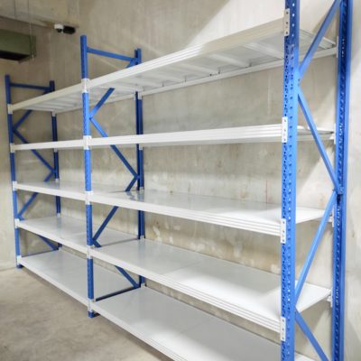 RAK GUDANG LIGHT DUTY TIPE RR-250 T.250 cm, Load 250 Kg/Level x 4 Level (1 Ton /Unit), Ukuran 200x60x250 cm