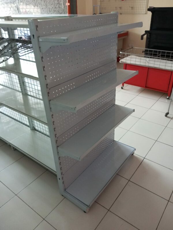 RAK DISPLAY TOKO MINIMARKET TIPE RR-13 PERFORATTED - RAJA RAK SUPERMARKET
