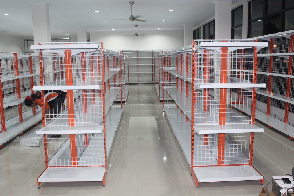 Rak Supermarket & Rak Gondola Minimarket Display Toko Modern