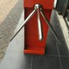 PINTU PUTAR SUPERMARKET BOX DOUBLE DENGAN COUNTER | TURNSTILES PINTU ANTRIAN 2 ARAH