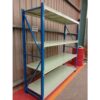 RAK BESI GUDANG MEDIUM DUTY SUSUN SERBAGUNA TIPE RR‑500 KAPASITAS 500KG/LEVEL SHELVING X 4 SHELVING ATAU 2 TON/UNIT | UKURAN PxL (200x60 CM) x Tinggi (200,250,300 CM) | RAJA RAK SUPERMARKET | KIRIM KE SELURUH INDONESIA