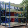 RAK BESI GUDANG MEDIUM DUTY SUSUN SERBAGUNA TIPE RR‑500 KAPASITAS 500KG/LEVEL SHELVING X 4 SHELVING ATAU 2 TON/UNIT | UKURAN PxL (200x60 CM) x Tinggi (200,250,300 CM) | RAJA RAK SUPERMARKET | KIRIM KE SELURUH INDONESIA