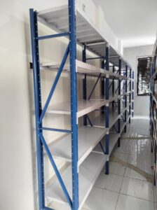 RAK BESI SUSUN GUDANG ARSIP KANTOR, PEMASANGAN DI JATIBENING – BEKASI, DIPASANG OLEH TIM RAJA RAK SUPERMARKET | RAJARAKSUPERMARKET.COM