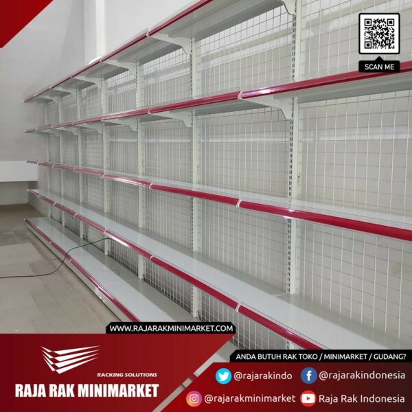 RAK MINIMARKET TEMPEL DINDING / TEMBOK TOKO TIPE RR-150 | RAJA RAK SUPERMARKET