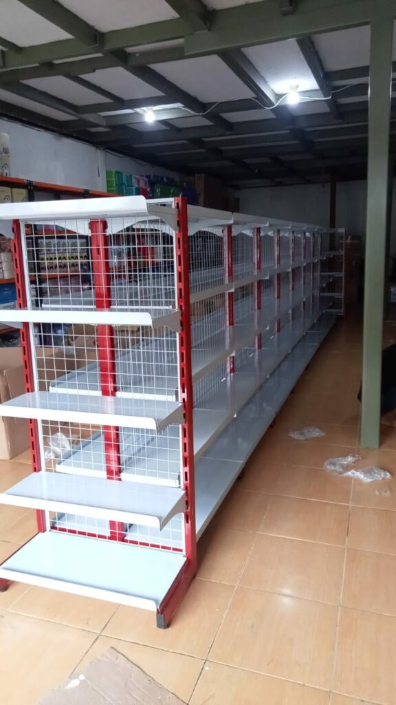 RAK WARUNG SEMBAKO SEDERHANA MURAH TIPE ZA-15 UNTUK TOKO & MINIMARKET KECIL