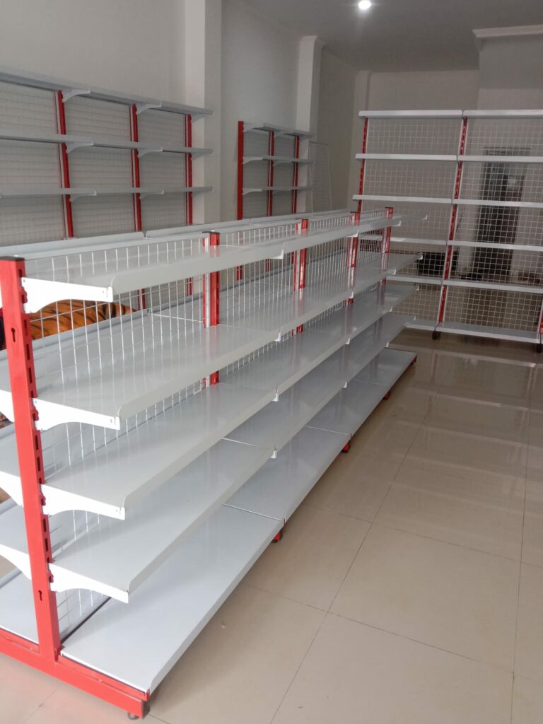 RAK WARUNG SEMBAKO SEDERHANA MURAH TIPE ZA-15 UNTUK TOKO & MINIMARKET KECIL