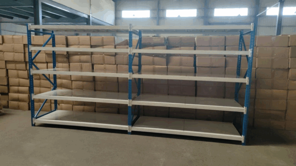 RAK BESI GUDANG SUSUN LIGHT DUTY SERBAGUNA TIPE RR-63 KAPASITAS 250 KG/LAYER SHELVING