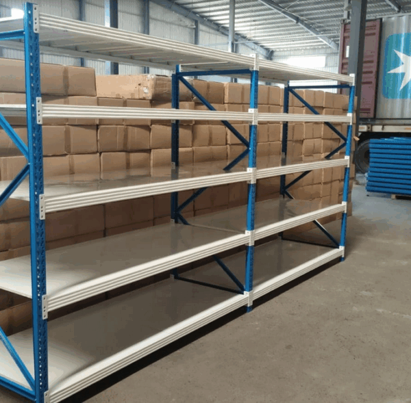RAK BESI GUDANG SUSUN LIGHT DUTY SERBAGUNA TIPE RR-63 KAPASITAS 250 KG/LAYER SHELVING