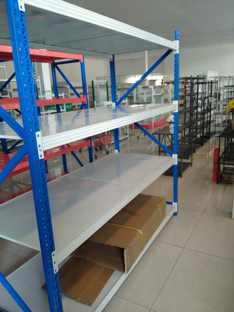 RAK BESI GUDANG SUSUN LIGHT DUTY SERBAGUNA TIPE RR-63 KAPASITAS 250 KG/LAYER SHELVING