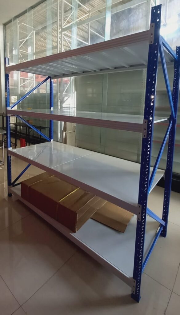 RAK BESI GUDANG SUSUN LIGHT DUTY SERBAGUNA TIPE RR-63 KAPASITAS 250 KG/LAYER SHELVING