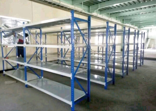 RAK BESI SUSUN GUDANG SERBAGUNA LIGHT DUTY TIPE RR-250 L60, KEKUATAN 250 KG/LEVEL (±1 TON/UNIT) | RAJA RAK SUPERMARKET | JUAL KE SELURUH INDONESIA