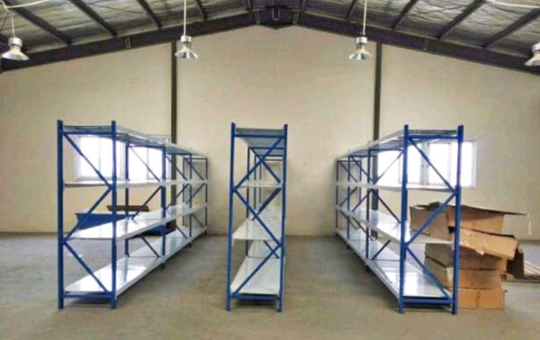 RAK BESI SUSUN GUDANG SERBAGUNA LIGHT DUTY TIPE RR-250 L60, KEKUATAN 250 KG/LEVEL (±1 TON/UNIT) | RAJA RAK SUPERMARKET | JUAL KE SELURUH INDONESIA