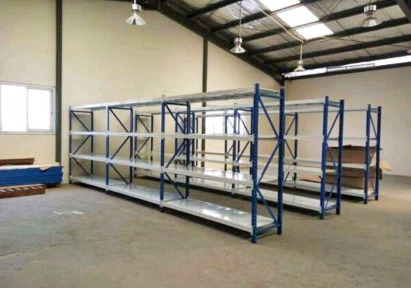 RAK BESI SUSUN GUDANG SERBAGUNA LIGHT DUTY TIPE RR-250 L60, KEKUATAN 250 KG/LEVEL (±1 TON/UNIT) | RAJA RAK SUPERMARKET | JUAL KE SELURUH INDONESIA