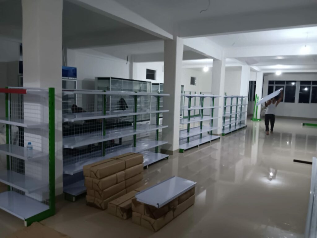 RAK MINIMARKET MURAH RAK GONDOLA DISPLAY TOKO TIPE JF-15 RAJA RAK SUPERMARKET