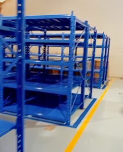 RAK BESI GUDANG MEDIUM DUTY ZA-500, UKURAN 150x100x200 CM, WARNA FULL BIRU (Projec PLN) | RAJA RAK SUPERMARKET