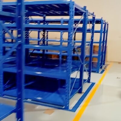 RAK BESI GUDANG MEDIUM DUTY ZA-500, UKURAN 150x100x200 CM, WARNA FULL BIRU (Projec PLN) | RAJA RAK SUPERMARKET