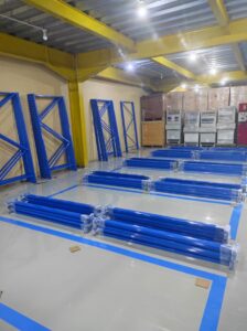 Rak Besi Gudang Susun Light Duty di PLN UP2D Cempaka Putih - Jakarta Pusat oleh Tim RAJA RAK SUPERMARKET (Rajaraksupermarket.com)