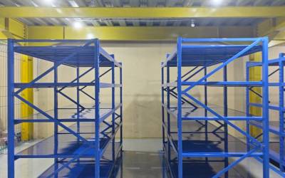 Rak Besi Gudang Susun Light Duty di PLN UP2D Cempaka Putih – Jakarta Pusat