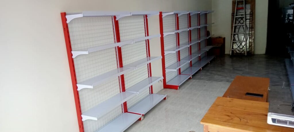 Rak Gondola Minimarket Toko Display Tipe RR-ECO di Daan Mogot – Jakarta Barat oleh Tim Raja Rak Supermarket