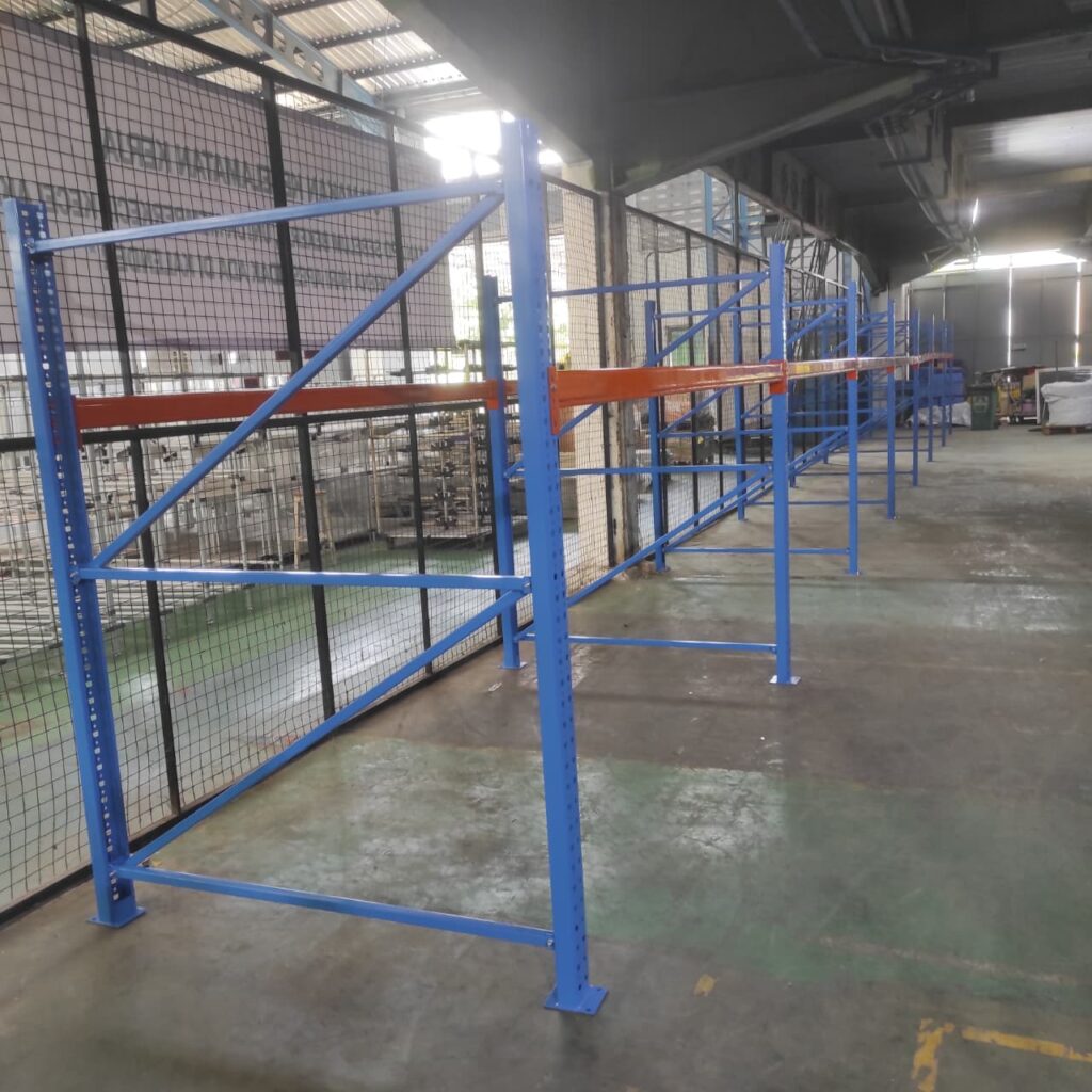 Rak Gudang Heavy Duty 1 Susun di Cikarang – Bekasi oleh Tim RAJA RAK (Rajaraksupermarket.com)