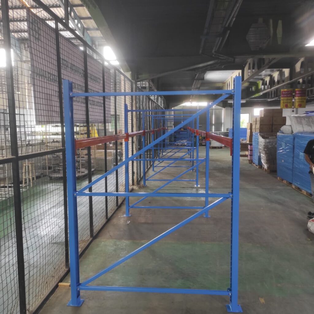 Rak Gudang Heavy Duty 1 Susun di Cikarang – Bekasi oleh Tim RAJA RAK (Rajaraksupermarket.com)