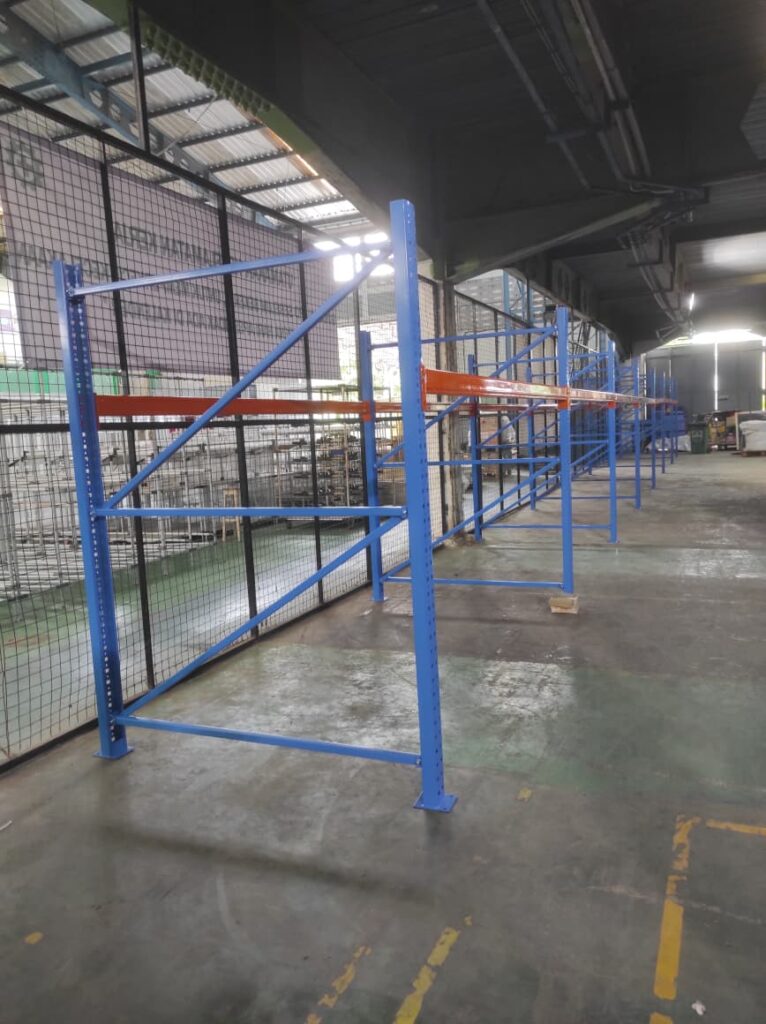 Rak Gudang Heavy Duty 1 Susun di Cikarang – Bekasi oleh Tim RAJA RAK (Rajaraksupermarket.com)