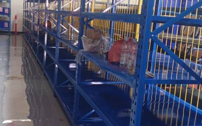 Rak Besi Gudang Light Duty Load 300 Kg/Susun di PLN Kreo Tangerang