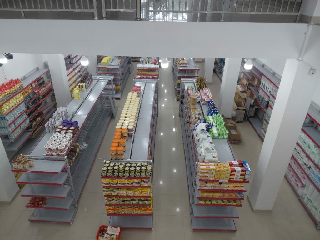 RAK MINIMARKET GONDOLA DISPLAY TOKO SWALAYAN DI PASAMAN SUMATERA BARAT DARI RAJA RAK SUPERMARKET | RAJARAKSUPERMARKET.COM