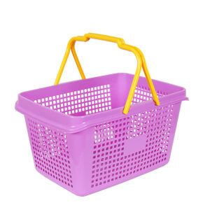 KERANJANG BELANJA PLASTIK MINIMARKET SHINPO TOUCAN – SIP 339, ADA 3 PILIHAN WARNA: Keranjang Belanja Kuat, Nyaman Digunakan, dan Tahan Lama untuk Minimarket & Supermarket