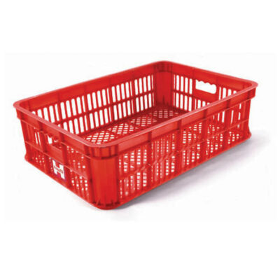 BOX CONTAINER INDUSTRI PLASTIK BERLUBANG HANATA 2000L (LARGE) 62x43x18 CM | RAJA RAK SUPERMARKET
